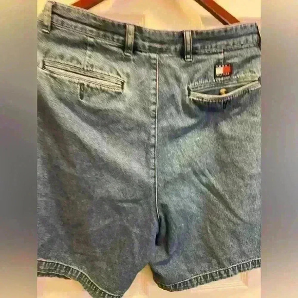 Vintage 90s Tommy Hilfiger shorts sz 34 - Picture 4 of 6